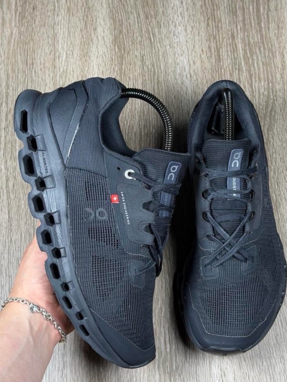 On Running Black Women's Cloudrunning Sneakers